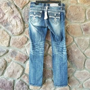 Rock Revival Bluebell Easy Straight Jean